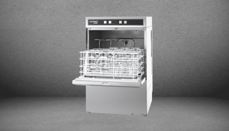 Ecomax g404 compact glasswasher