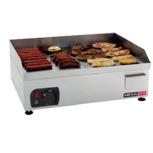 Anvil 600mm Flat-Top Electric Griller Ribbed and Flat