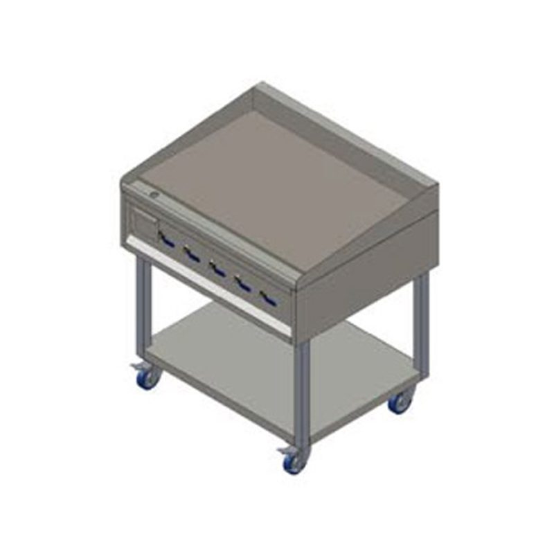 5 Burner Gas Flat Top Griddle