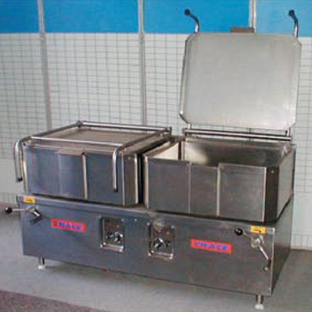Twin Tilting Frying Pan