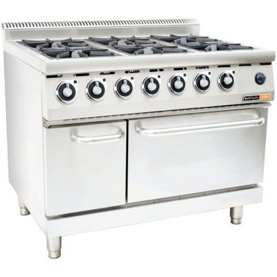 Anvil COA4006 Gas Stove With Electric Oven - Caterware Connection