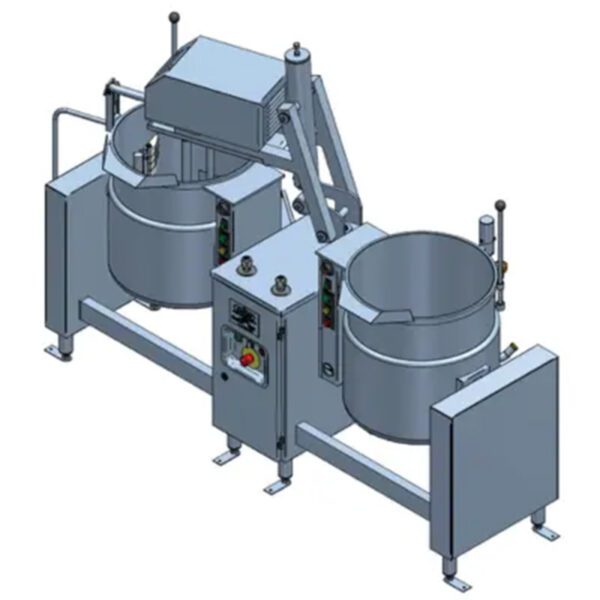 Capdan PLT50S/PLS50S Steam Jacketed Cooker Mixer - Caterware Connection