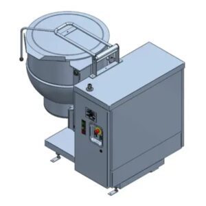 Capdan SS250E/SS250S Single Pot Steam Jacketed Tilting Kettle