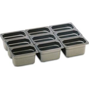 Infiniti Stainless Steel 0.6mm GN1/9 Gastronom Food Pans