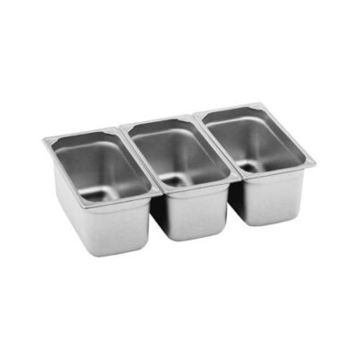Infiniti Stainless Steel 0.6mm GN1/3 Gastronom Food Pans