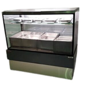 Montefresca BM EVOK Hot 180 Square Glass Bain Marie