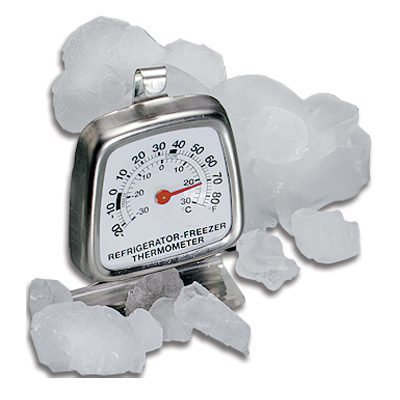 THF0001 S/Steel Fridge/Freezer Thermometer