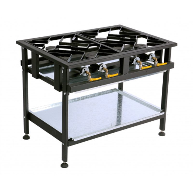 Anvil 4 Burner Staggered Boiling Table